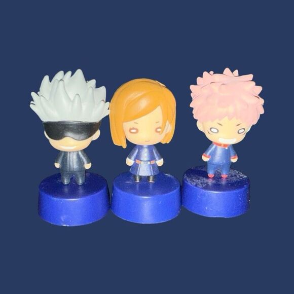 NEW Jujutsu Kaisen Nitotan Figure Collection Vol. 1 Figure SET OF 3 A7 Open Bag - Picture 5 of 6